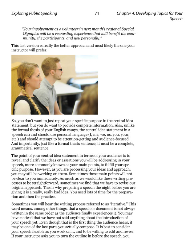 Exploring Public Speaking - Page 71